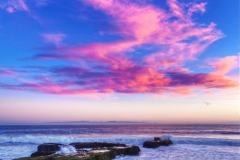 Pink-clouds
