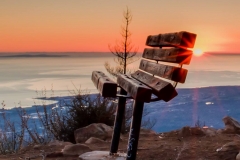 Sunset-bench